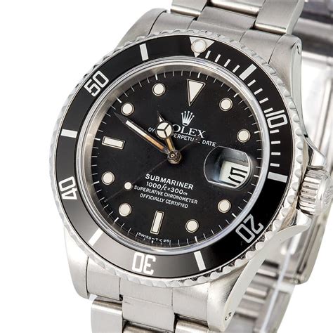 submarine black rolex